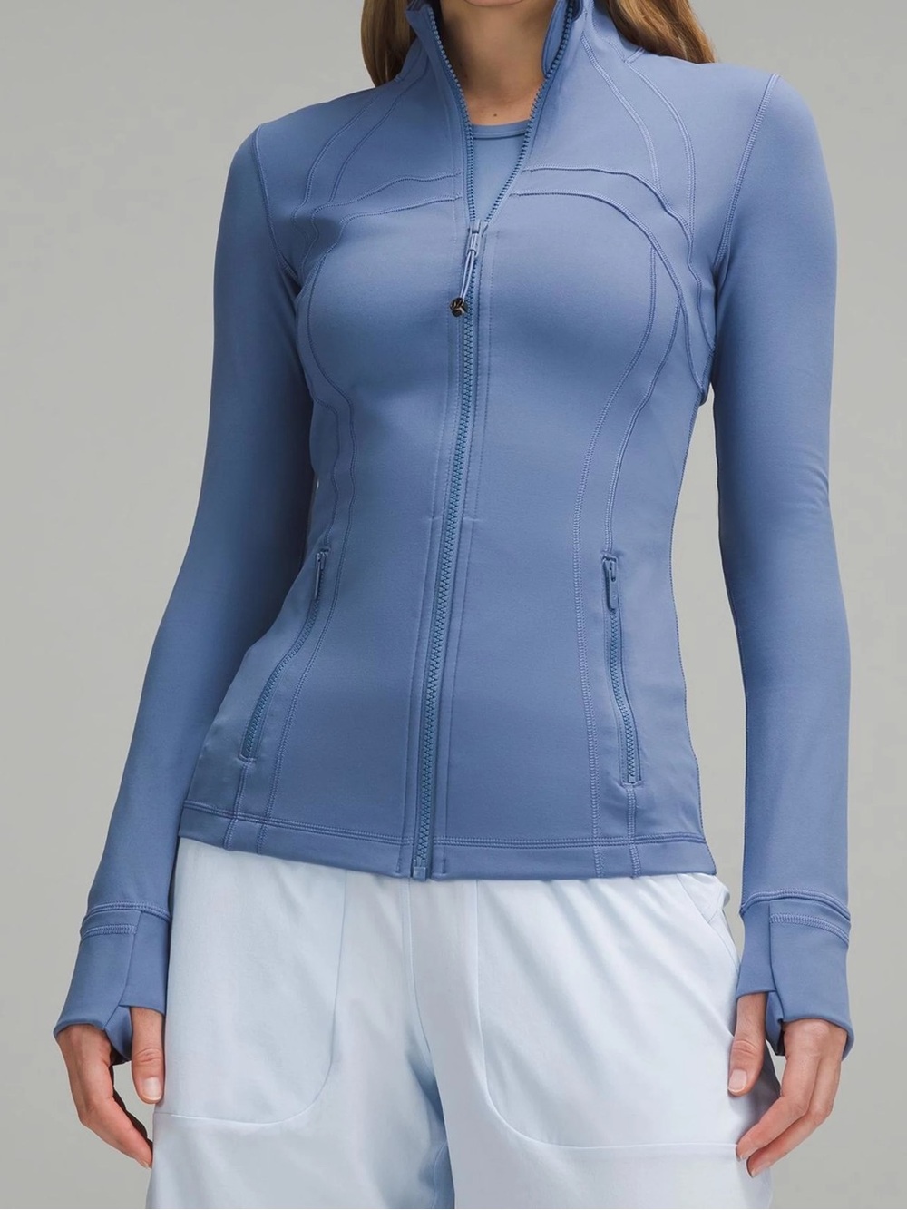 Lululemon Define Jacket Nulu in Blue Willow